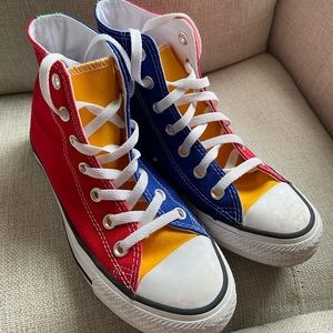 color block converse